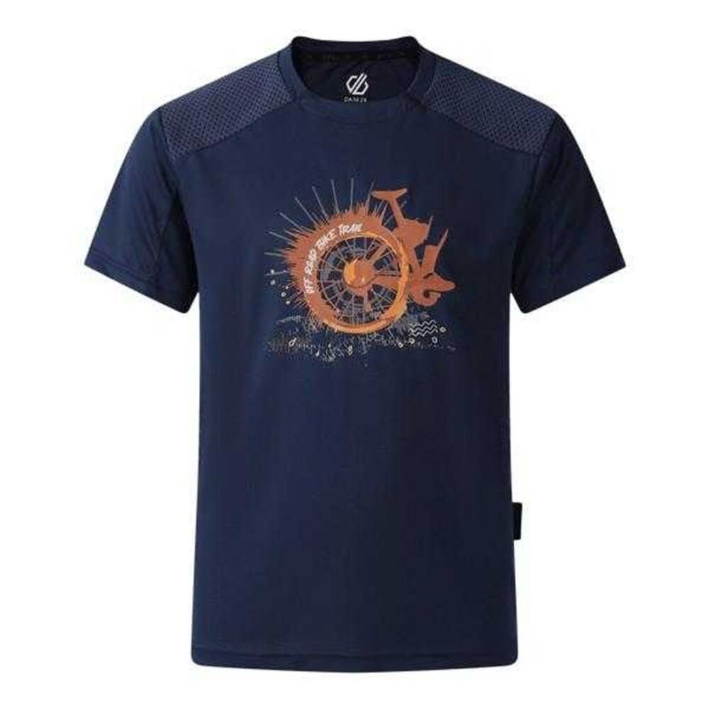 Dare 2B Childrens/Kids Trackstand II Cycle T-Shirt / Navy